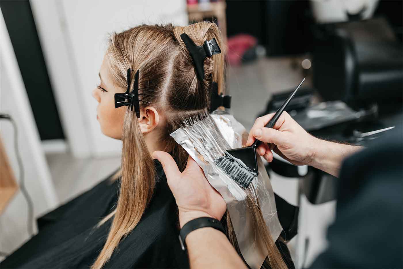 Hair foiling